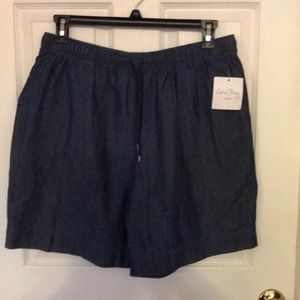 Coral bay denim shorts